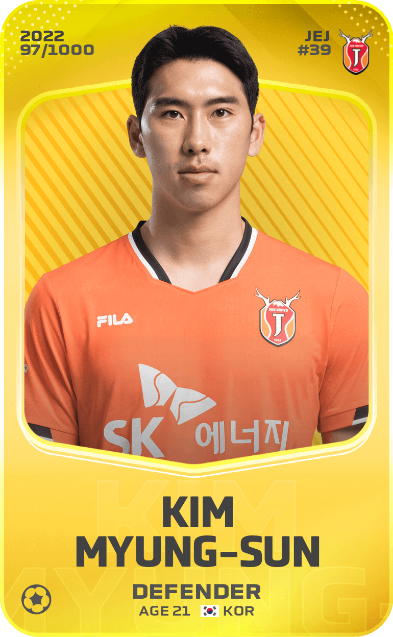 Kim Myung-Sun 2022-23 • Limited 97/1000