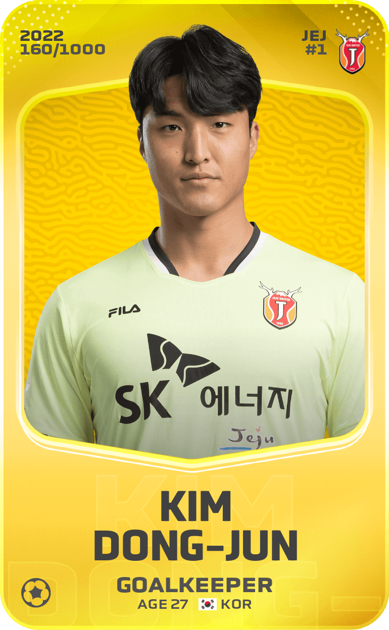Kim Dong-Jun 2022-23 • Limited 160/1000