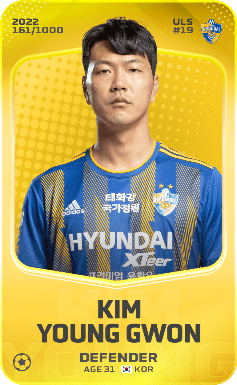 Kim Young Gwon 2022-23 • Limited 161/1000