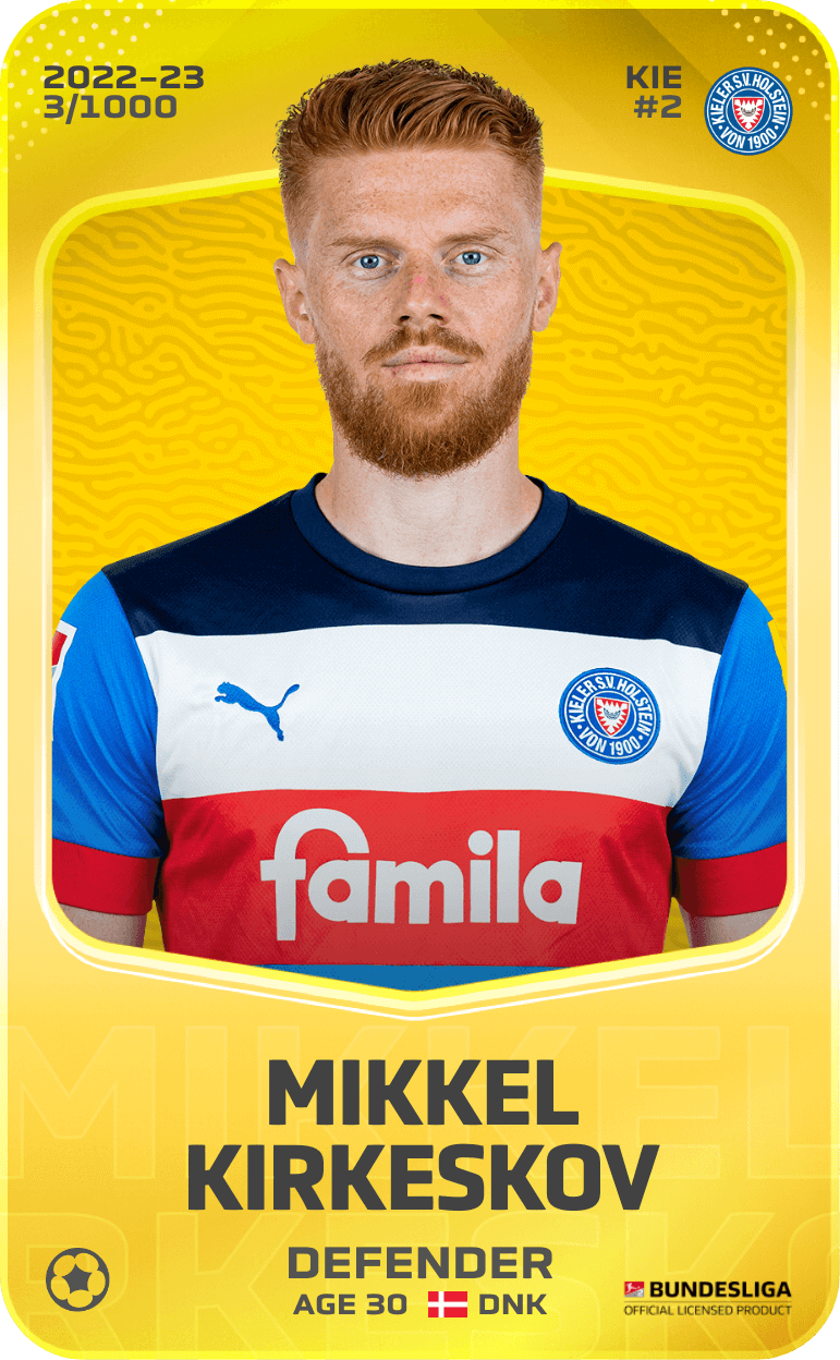 Mikkel Kirkeskov 2022-23 • Limited 3/1000