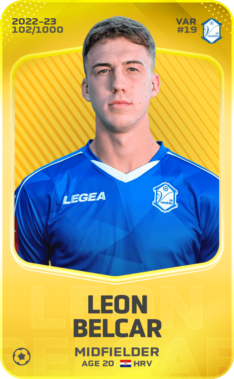 Leon Belcar 2022-23 • Limited 102/1000