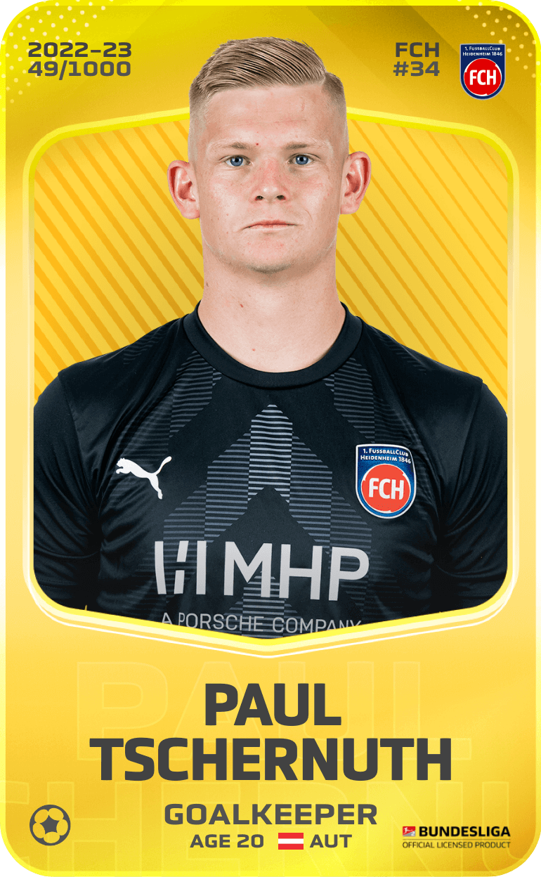 Paul Tschernuth 2022-23 • Limited 49/1000