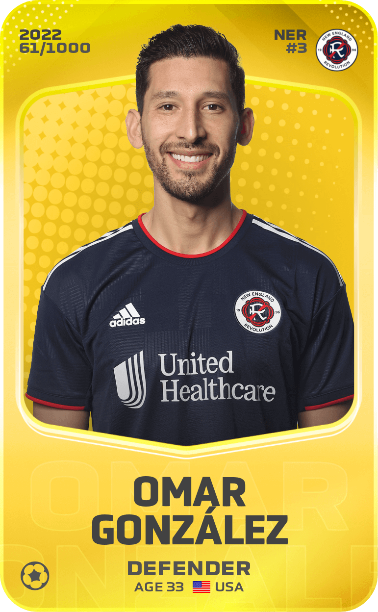 Omar González 2022-23 • Limited 61/1000
