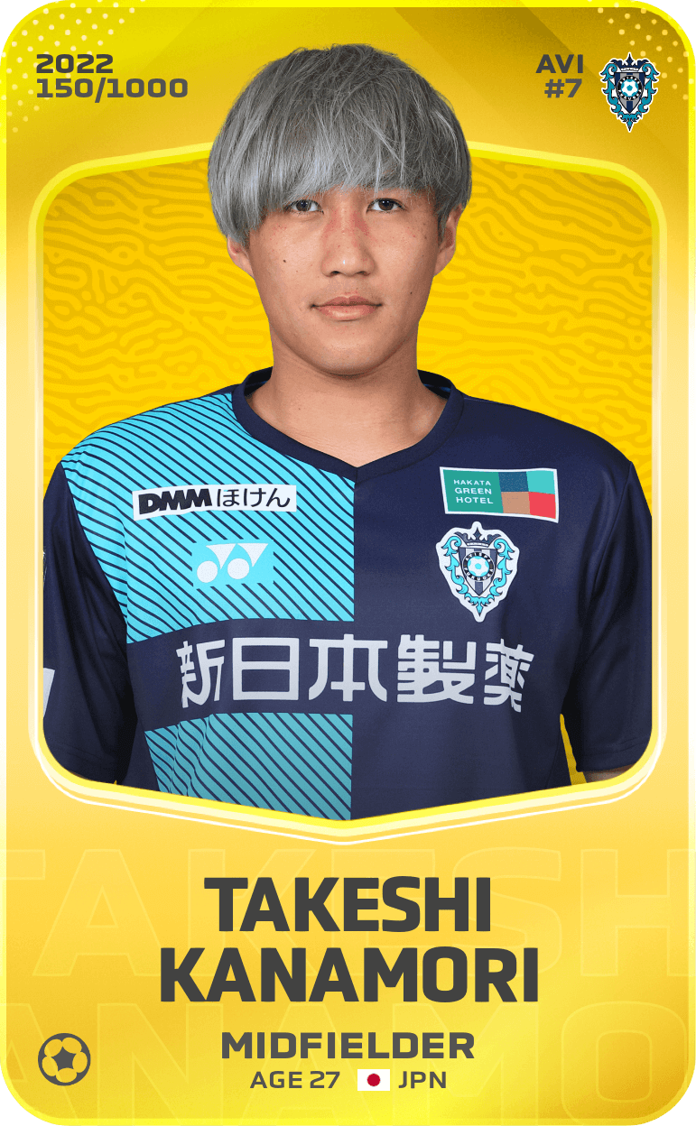 Takeshi Kanamori 2022-23 • Limited 150/1000
