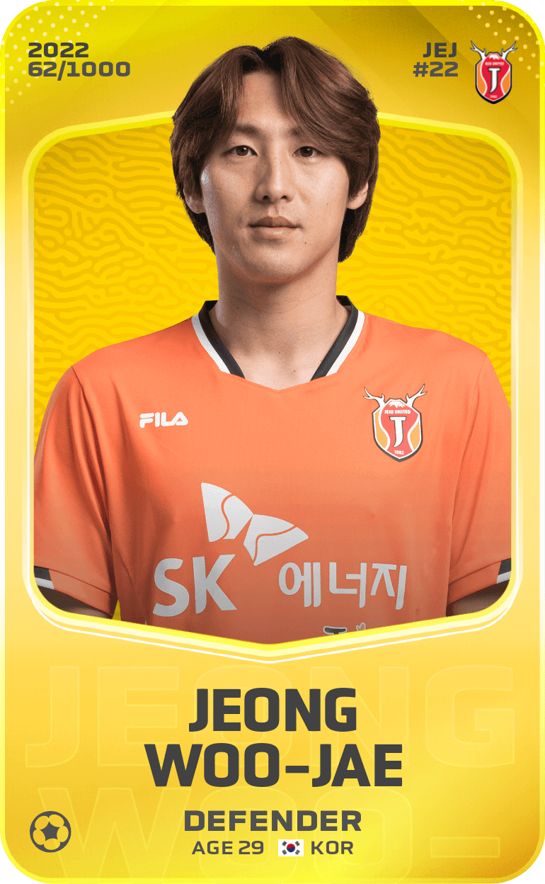 Jeong Woo-Jae 2022-23 • Limited 62/1000