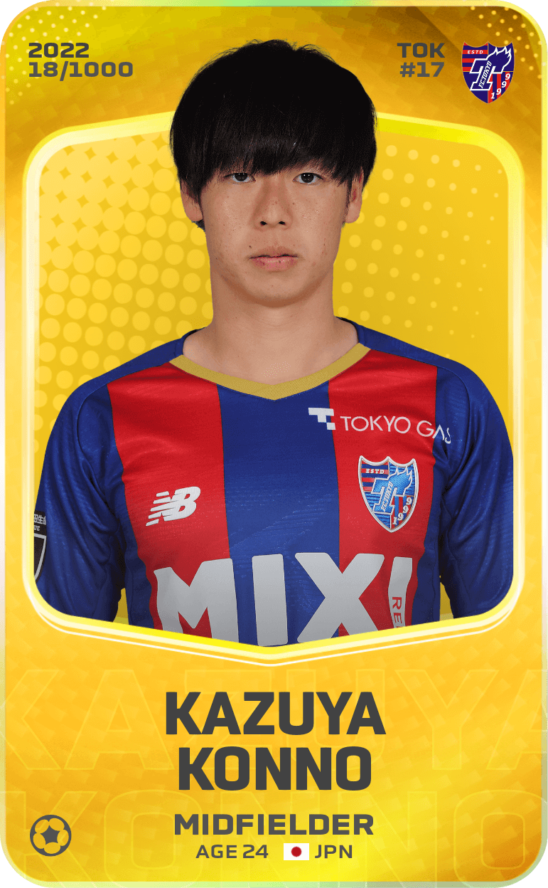 Kazuya Konno 2022-23 • Limited 18/1000