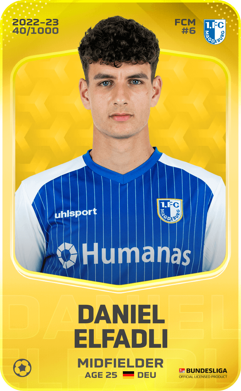 Daniel Elfadli 2022-23 • Limited 40/1000