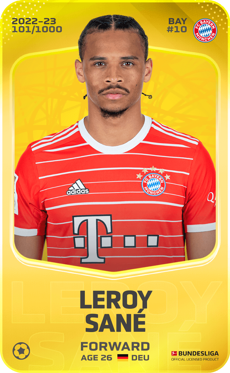 Leroy Sané 2022-23 • Limited 101/1000