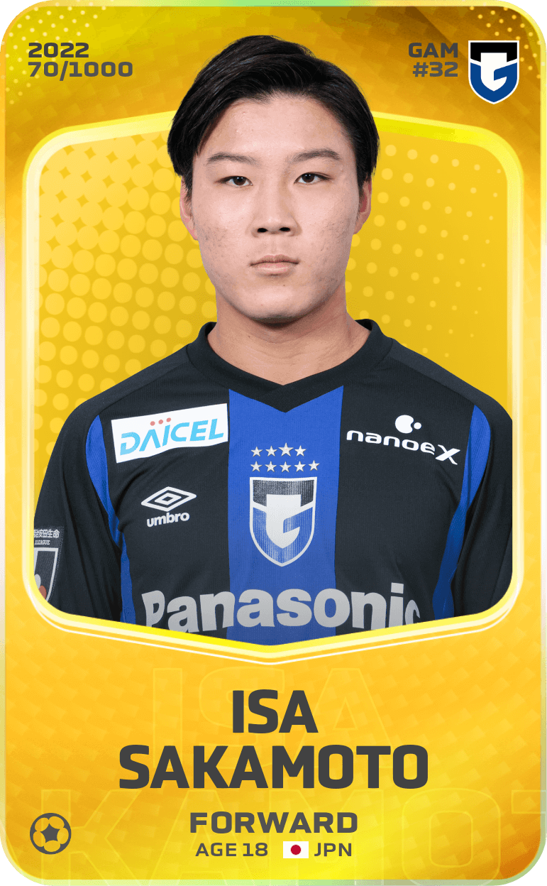 Isa Sakamoto 2022-23 • Limited 70/1000