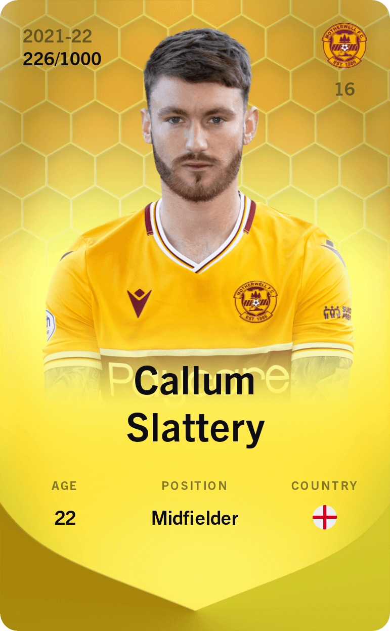 Callum Slattery 2021-22 • Limited 226/1000