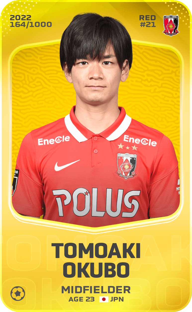 Tomoaki Okubo 2022-23 • Limited 164/1000