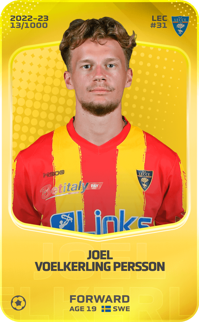 Joel Voelkerling Persson 2022-23 • Limited 13/1000