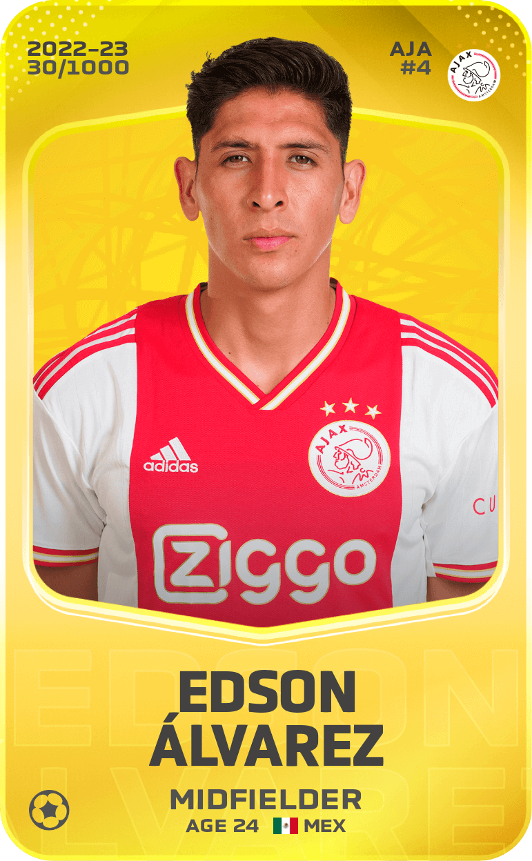 Edson Álvarez 2022-23 • Limited 30/1000