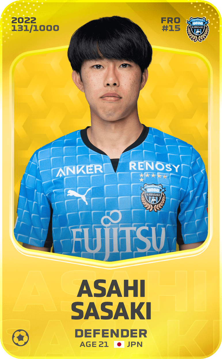 Asahi Sasaki 2022-23 • Limited 131/1000