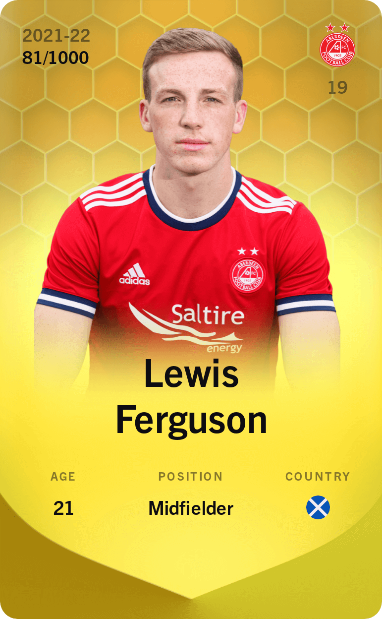 Lewis Ferguson 2021-22 • Limited 81/1000