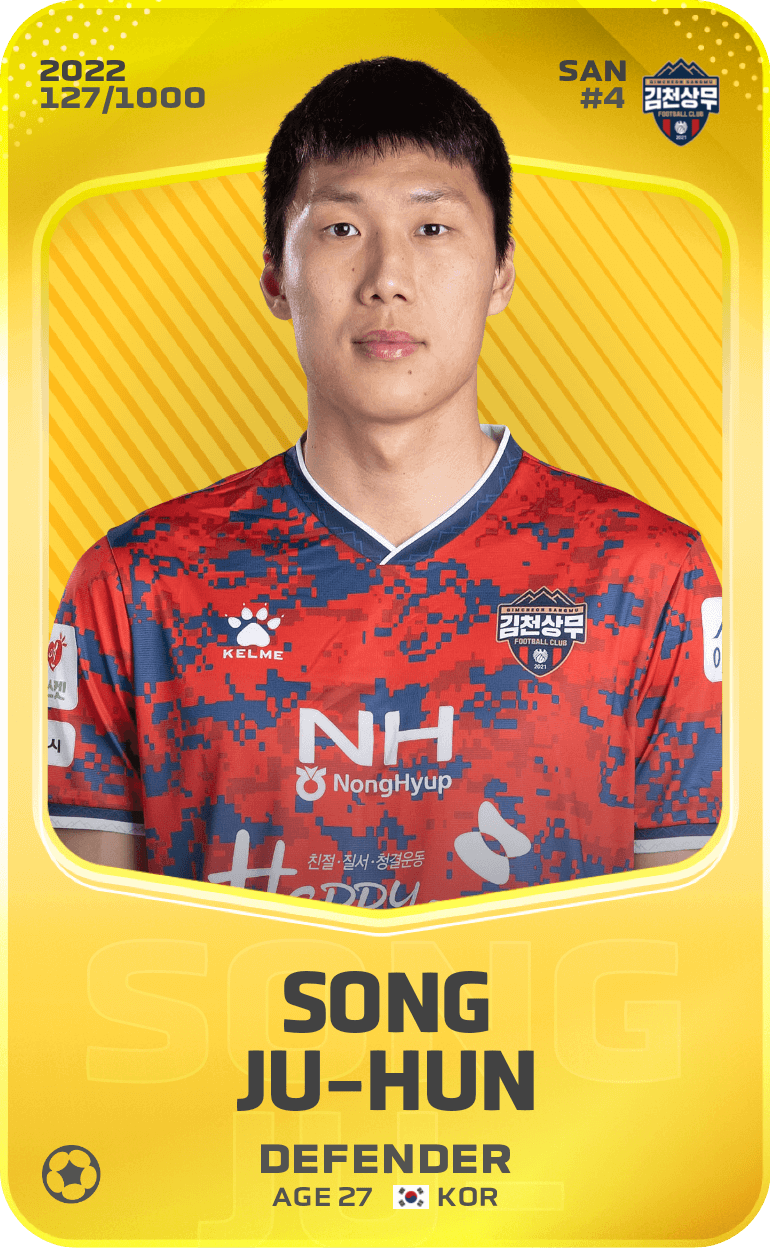 Song Ju-Hun 2022-23 • Limited 127/1000