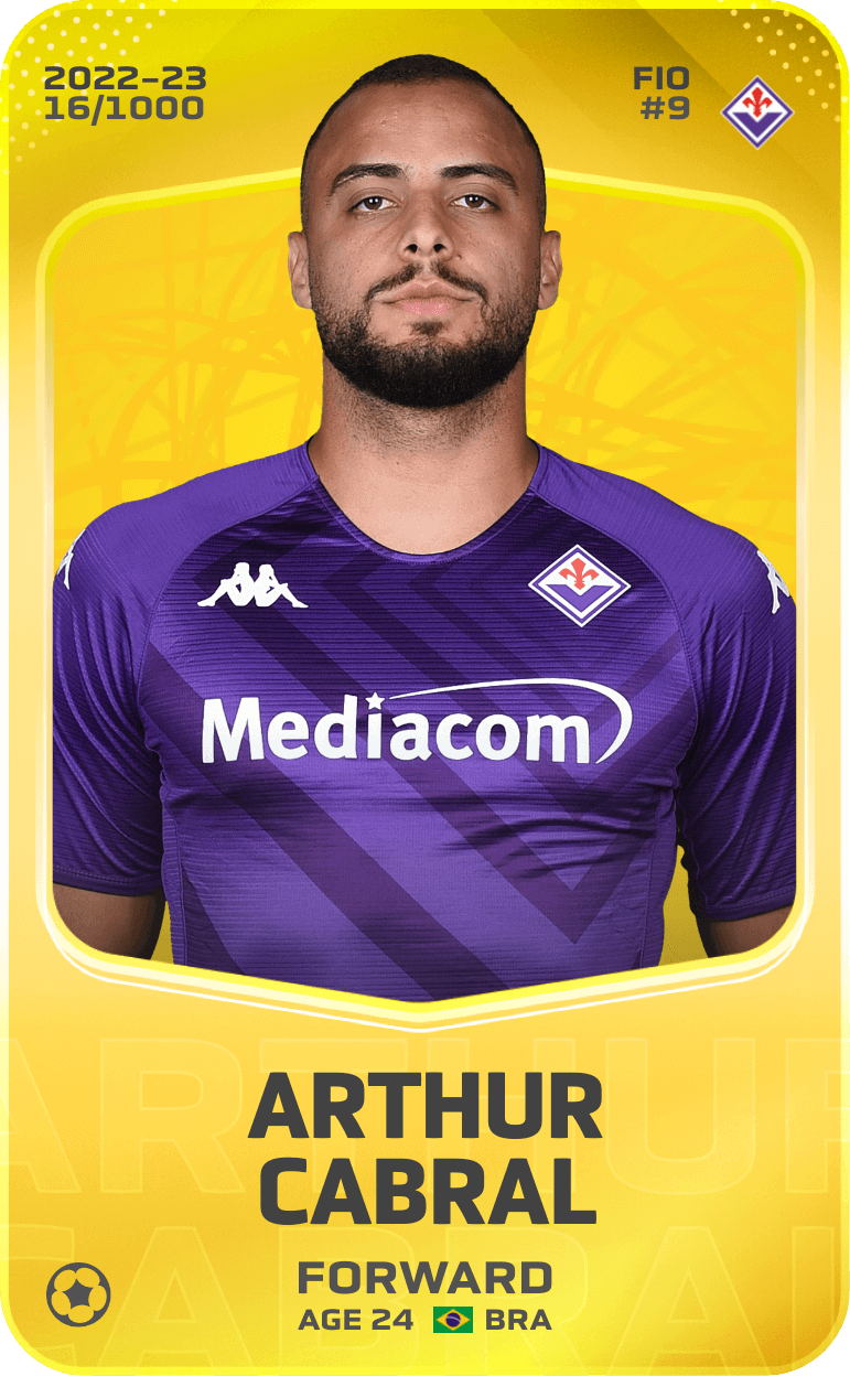 Arthur Cabral 2022-23 • Limited 16/1000