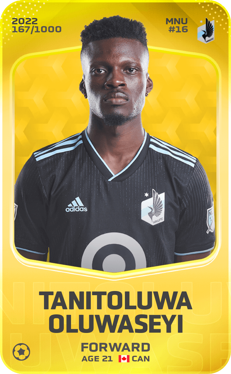 Tanitoluwa Oluwaseyi 2022-23 • Limited 167/1000