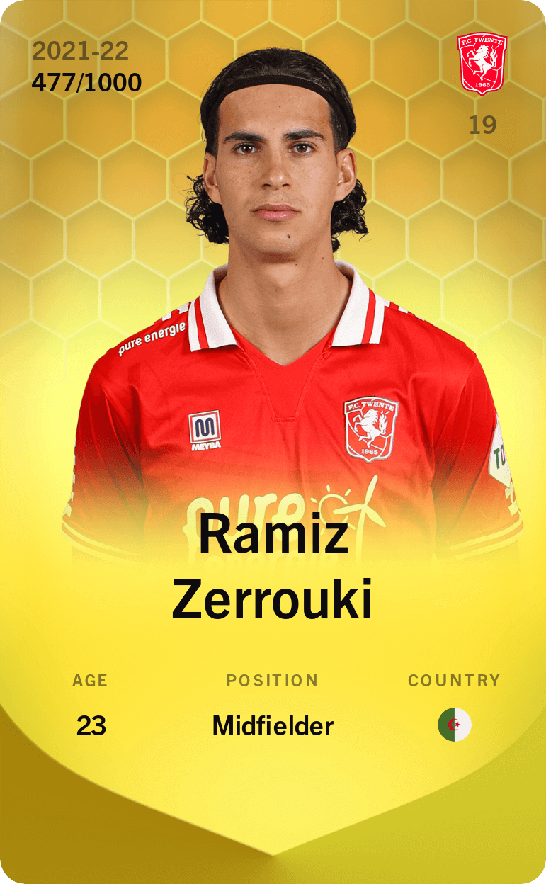 Ramiz Zerrouki 2021-22 • Limited 477/1000