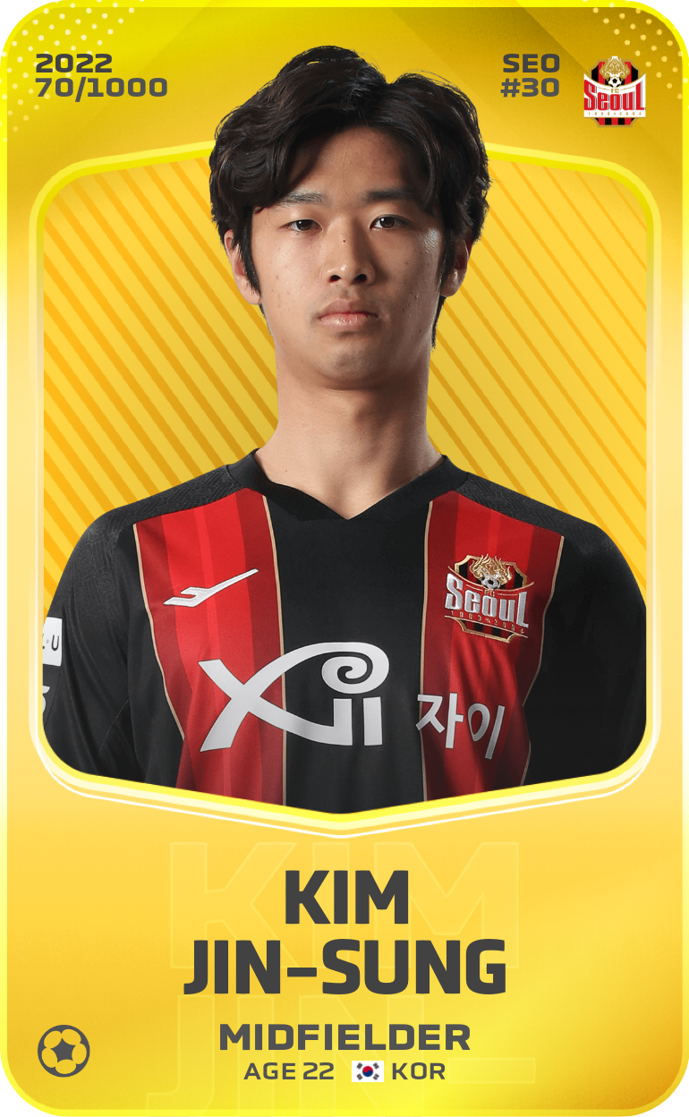 Kim Jin-Sung 2022-23 • Limited 70/1000