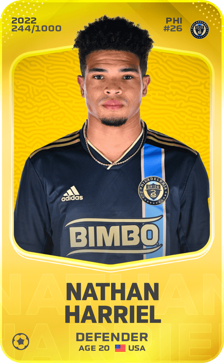 Nathan Harriel 2022-23 • Limited 244/1000