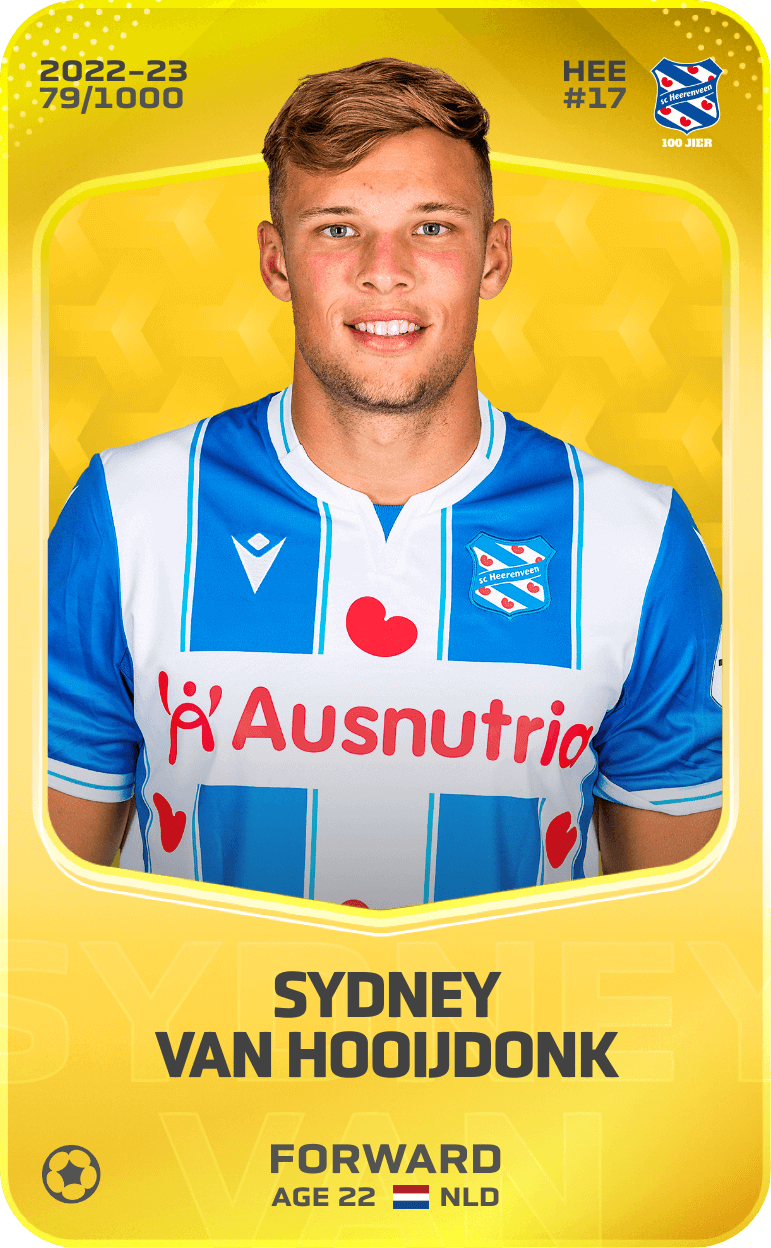 Sydney van Hooijdonk 2022-23 • Limited 79/1000