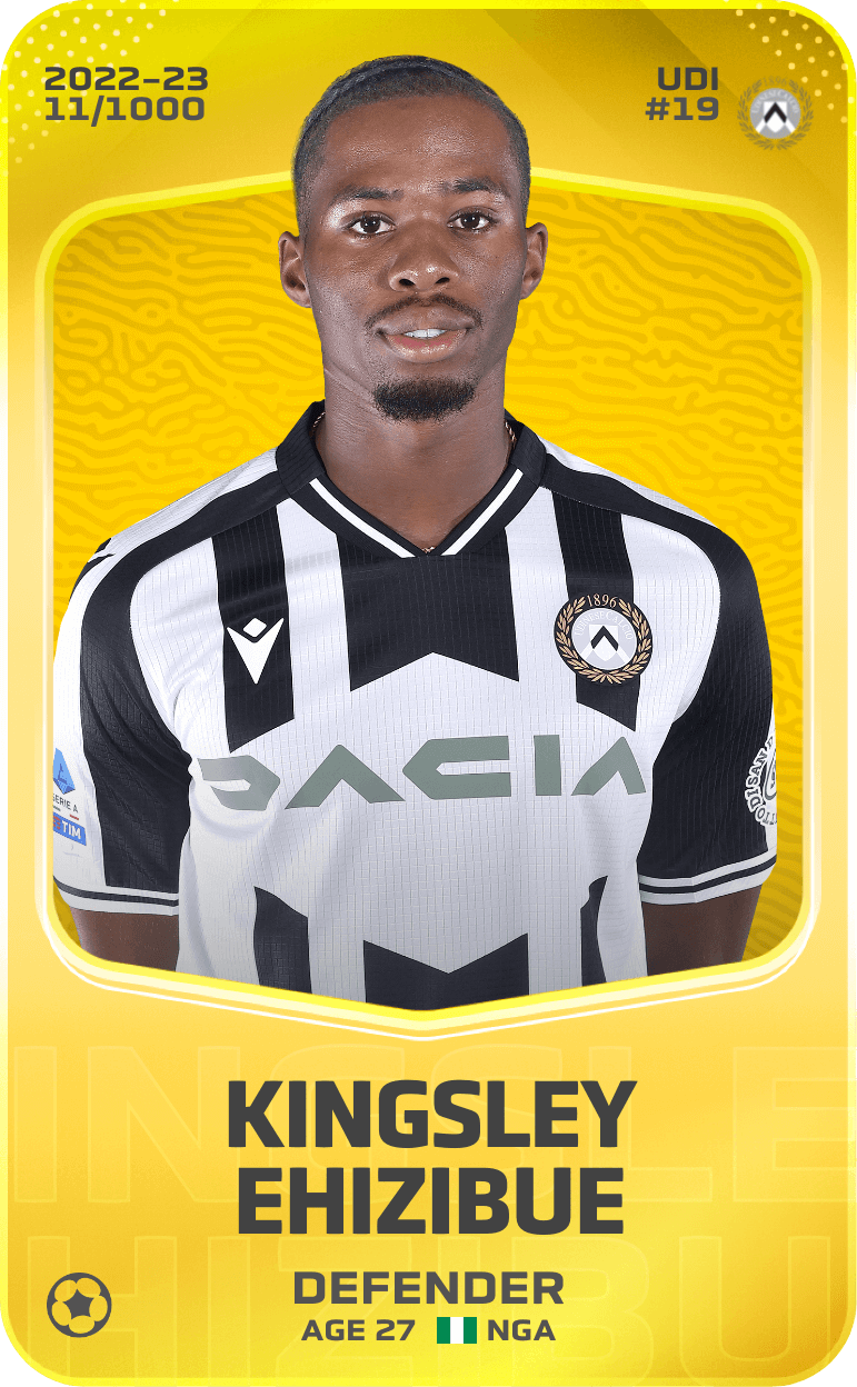 Kingsley Ehizibue 2022-23 • Limited 11/1000