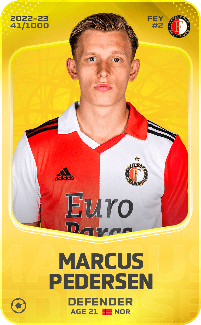 Marcus Pedersen 2022-23 • Limited 41/1000