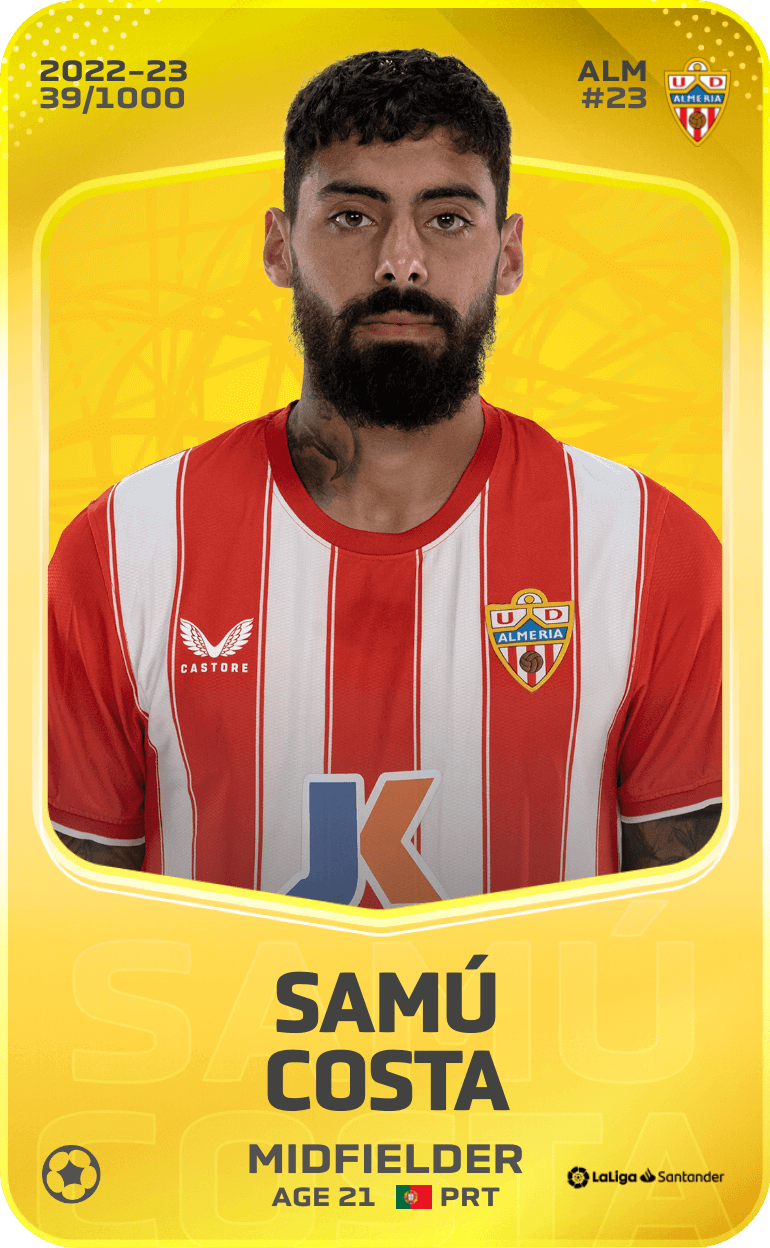 Samú Costa 2022-23 • Limited 39/1000