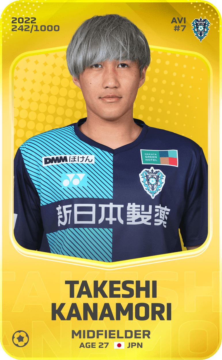 Takeshi Kanamori 2022-23 • Limited 242/1000