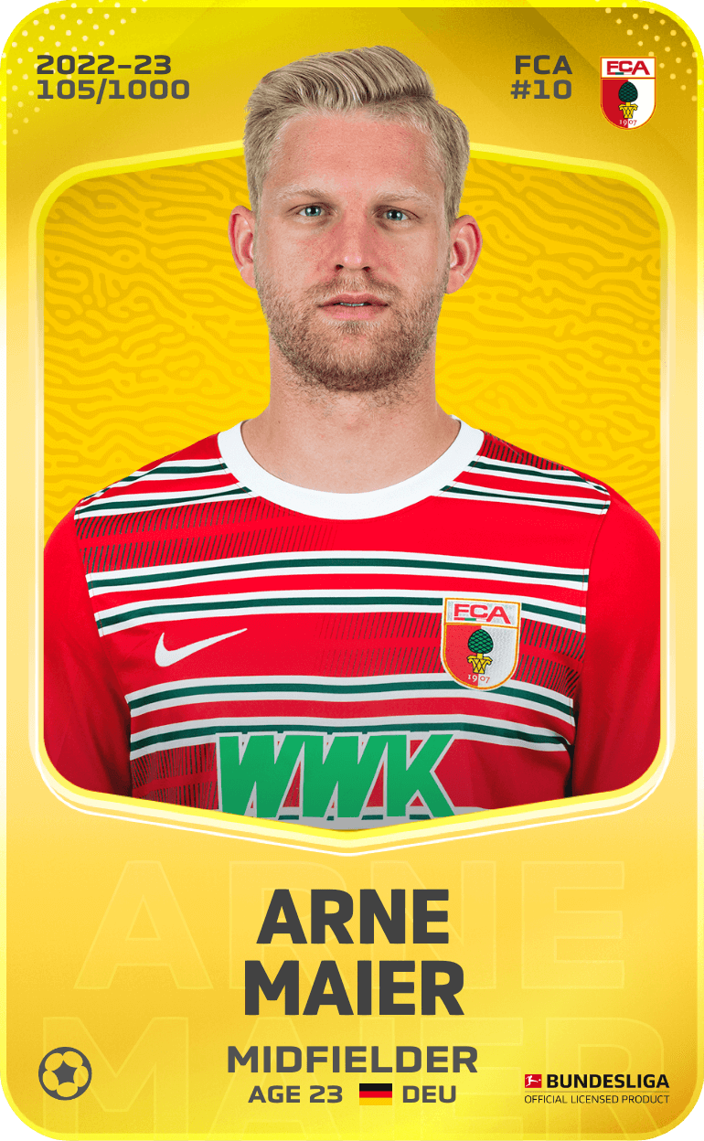 Arne Maier 2022-23 • Limited 105/1000