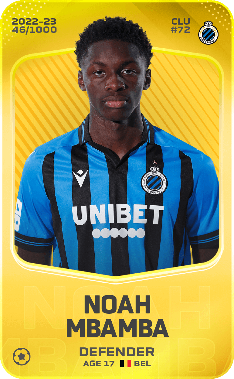 Noah Mbamba 2022-23 • Limited 46/1000