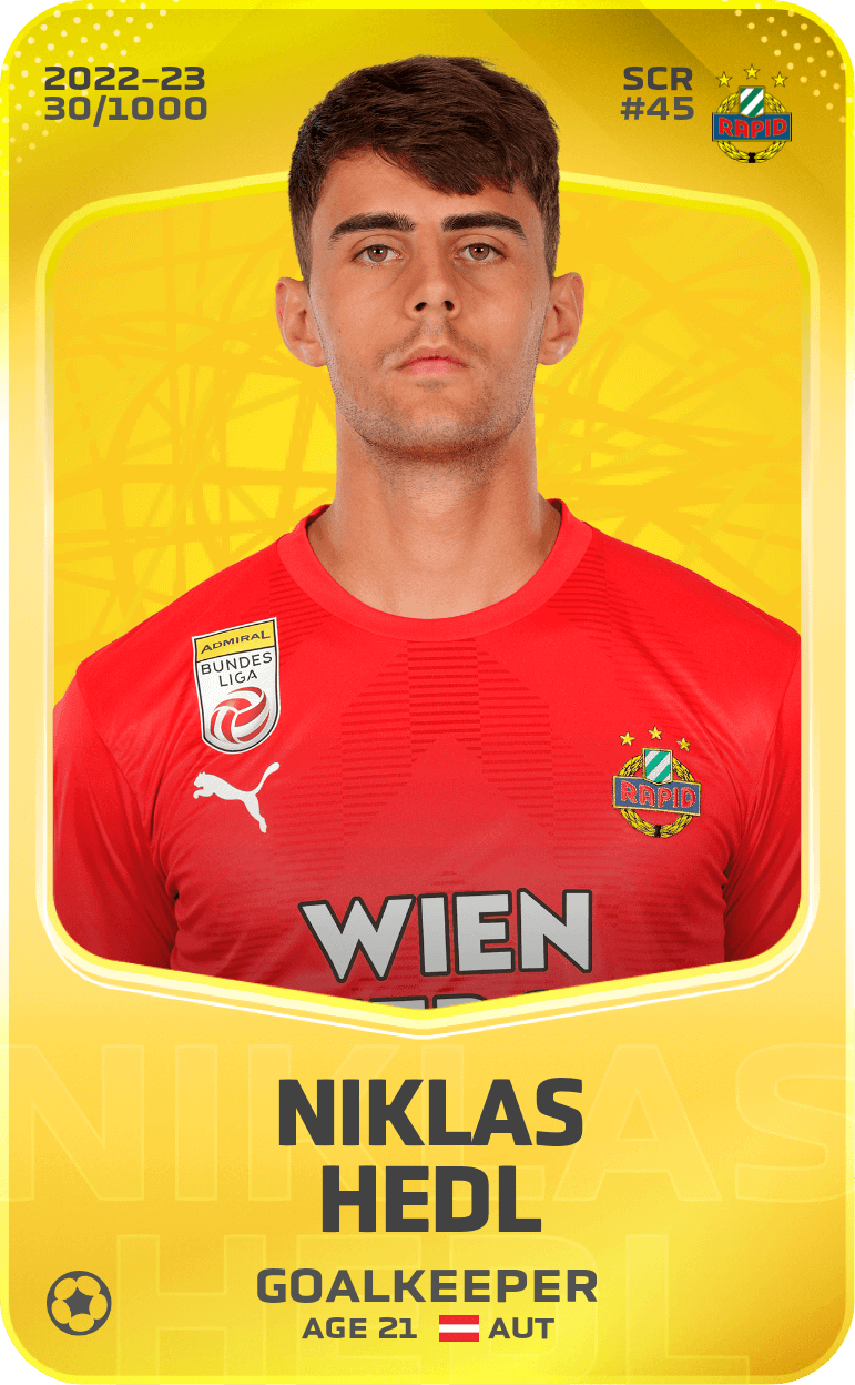 Niklas Hedl 2022-23 • Limited 30/1000