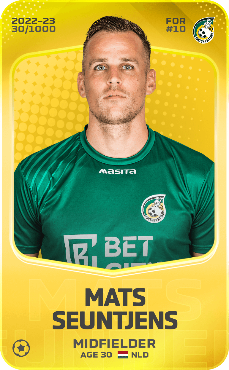 Mats Seuntjens 2022-23 • Limited 30/1000