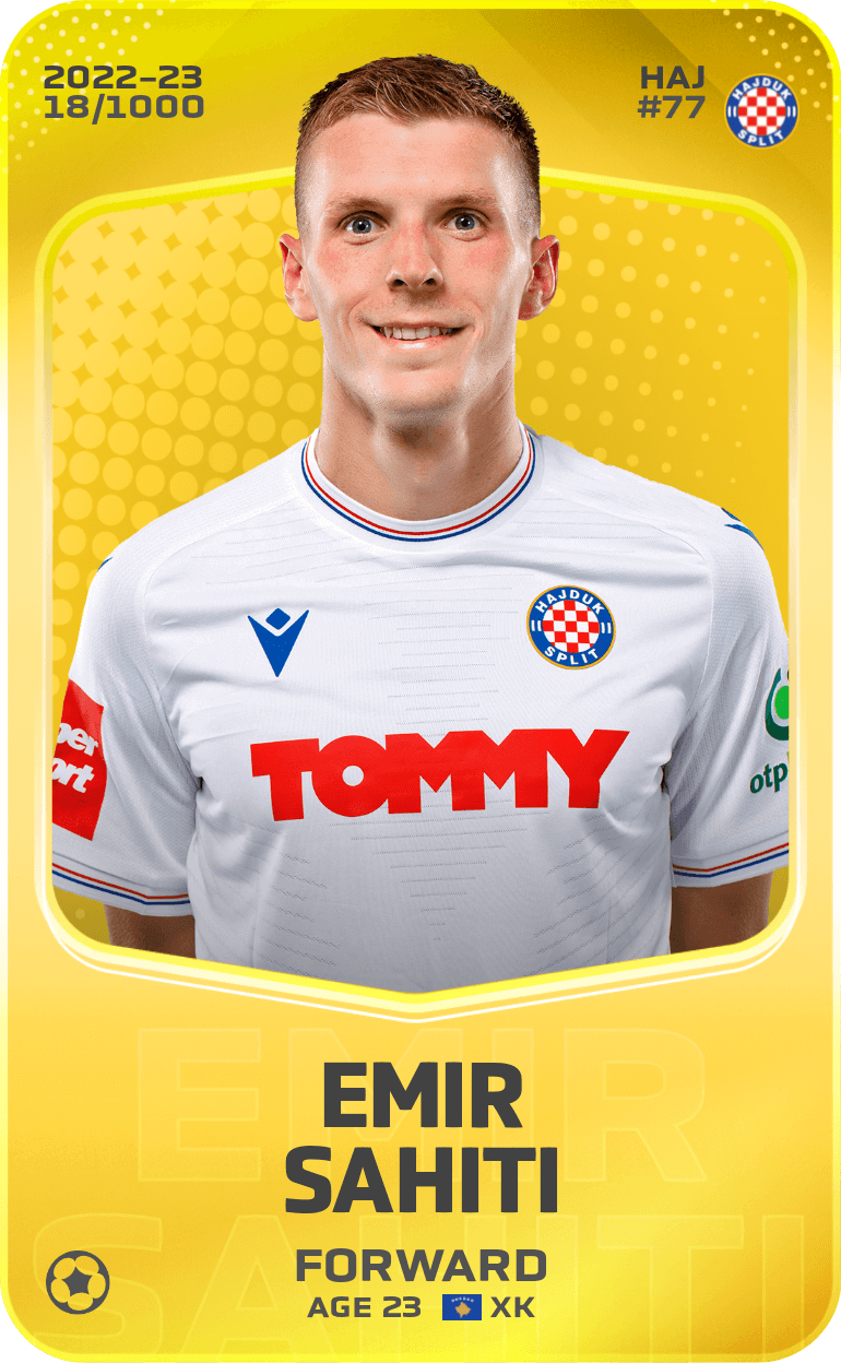 Emir Sahiti 2022-23 • Limited 18/1000