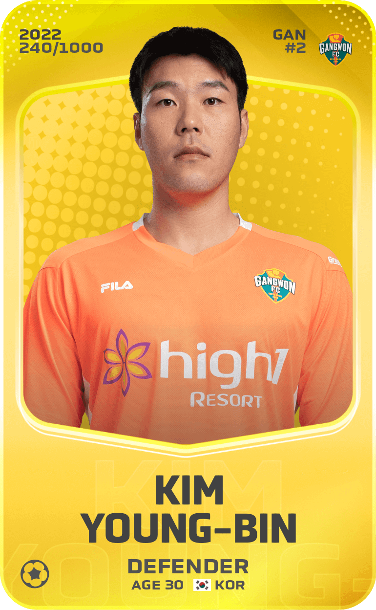 Kim Young-Bin 2022-23 • Limited 240/1000