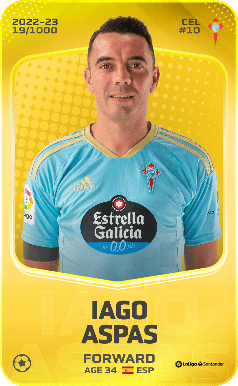 Iago Aspas 2022-23 • Limited 19/1000