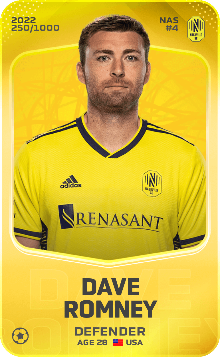 Dave Romney 2022-23 • Limited 250/1000