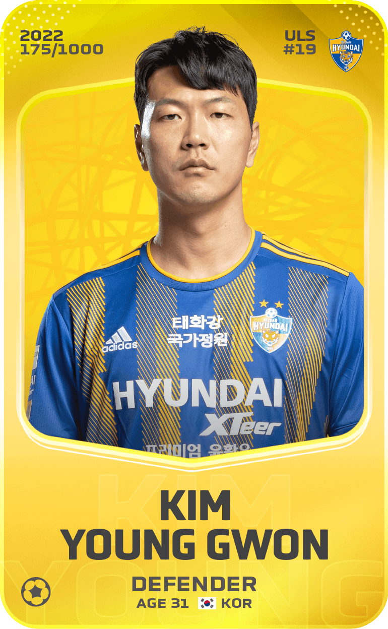 Kim Young Gwon 2022-23 • Limited 175/1000