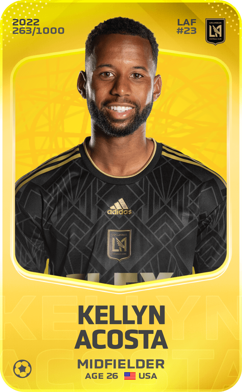 Kellyn Acosta 2022-23 • Limited 263/1000