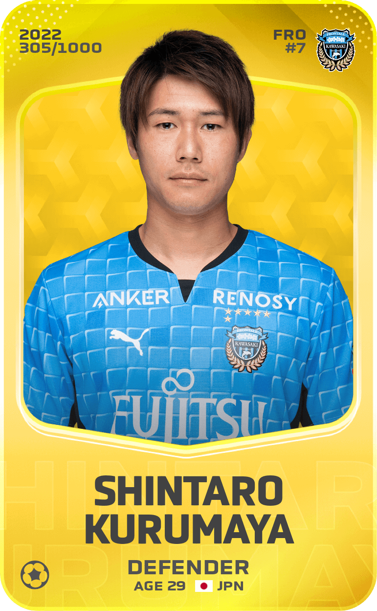 Shintaro Kurumaya 2022-23 • Limited 305/1000
