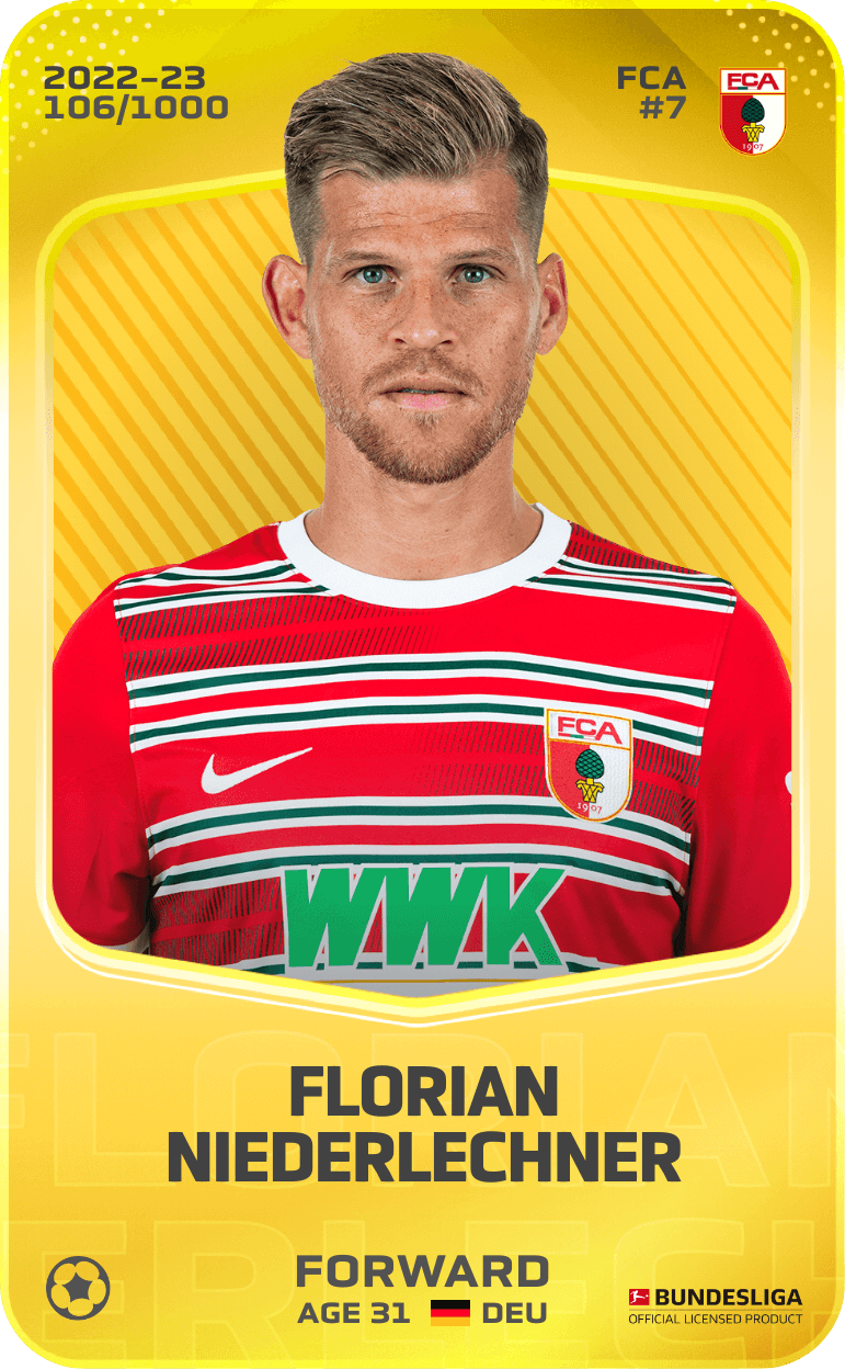 Florian Niederlechner 2022-23 • Limited 106/1000
