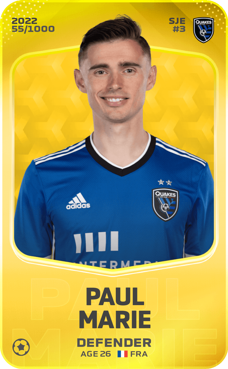 Paul Marie 2022-23 • Limited 55/1000
