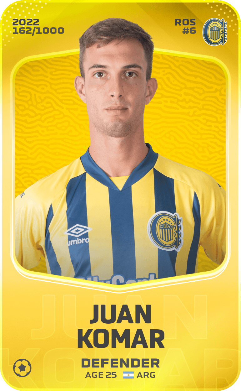 Juan Komar 2022-23 • Limited 162/1000