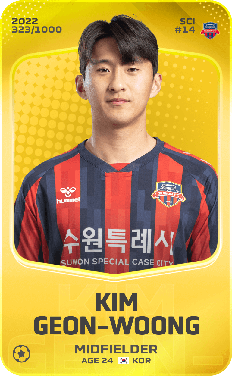 Kim Geon-Woong 2022-23 • Limited 323/1000