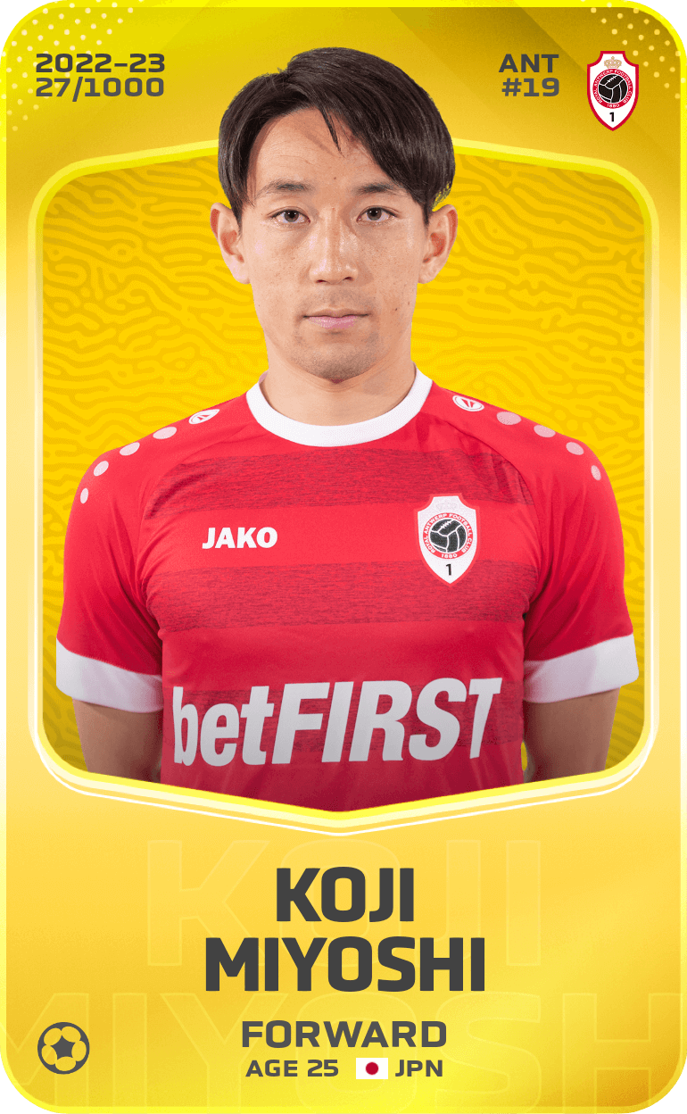 Koji Miyoshi 2022-23 • Limited 27/1000