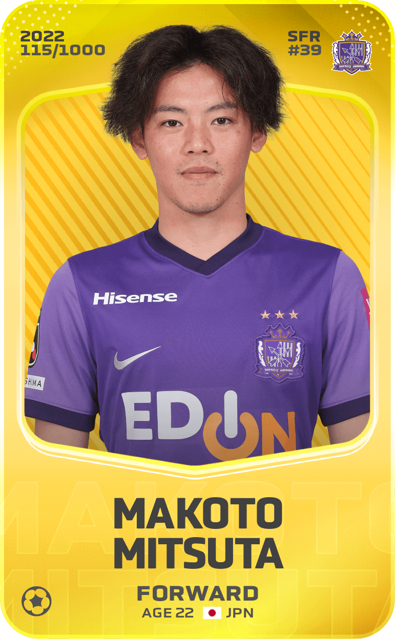 Makoto Mitsuta 2022-23 • Limited 115/1000
