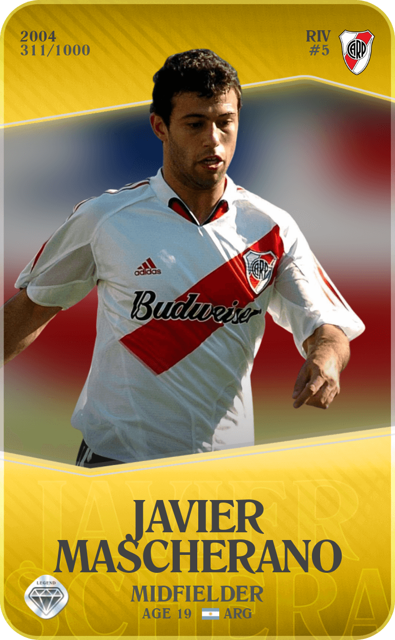 Javier Mascherano 2004-05 • Limited 311/1000