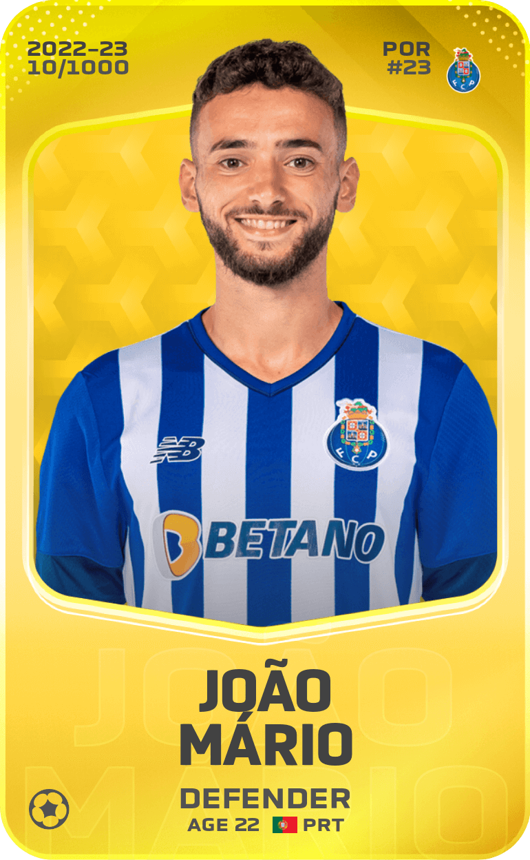 João Mário 2022-23 • Limited 10/1000