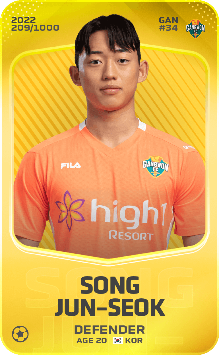 Song Jun-Seok 2022-23 • Limited 209/1000